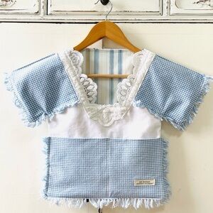 Handmade Lace T-Shirt Closet Cubby Storage Hanger Pouch